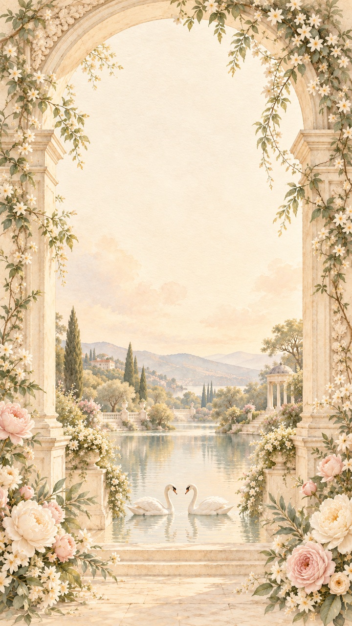 Vista de la invitación de jardín